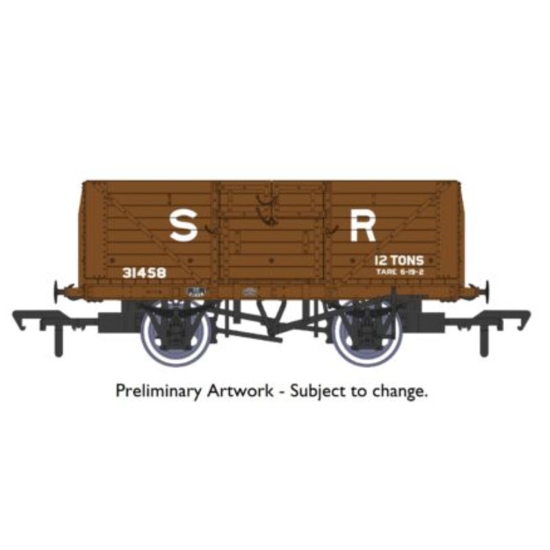 Rapido OO Gauge D1379 8 Plank Wagon  SR No.31458