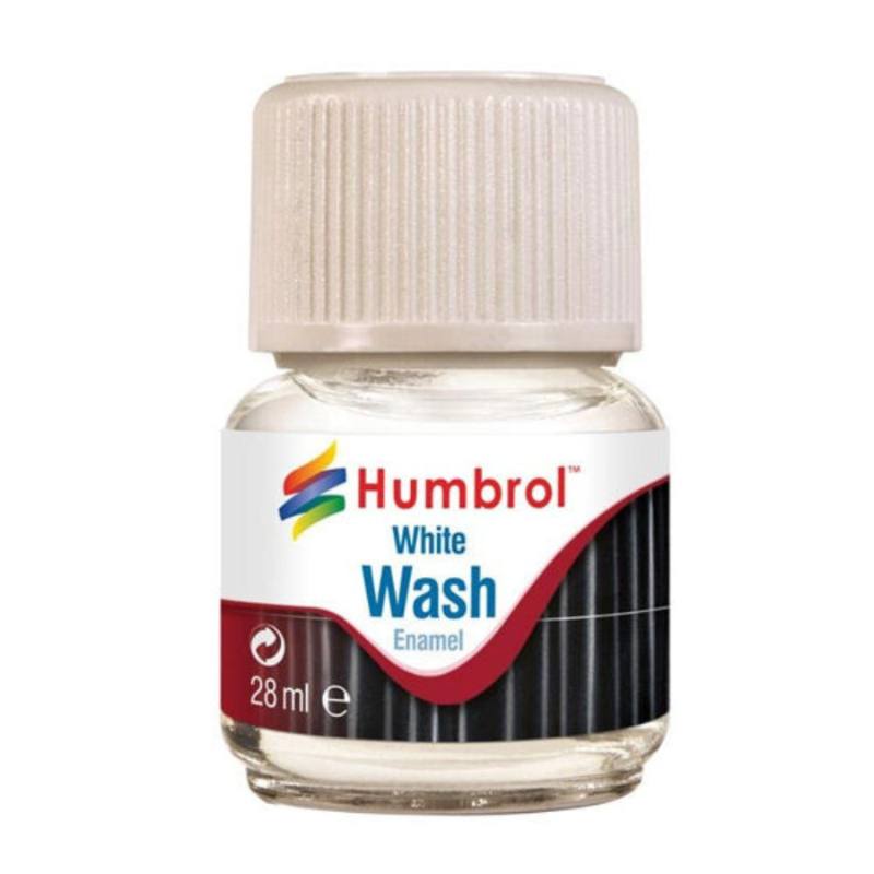 Humbrol White Enamel Wash (28ml)