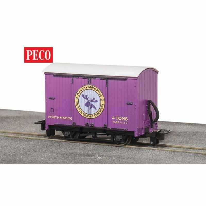 PECO 00-9 Gauge ''Purple Moose Brewery'' L&B Box Van