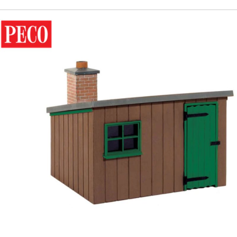 PECO O Gauge Lineside Hut, Wooden