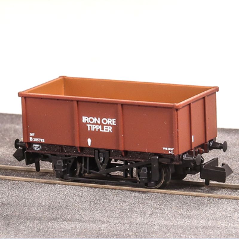 PECO N Gauge BR Iron Ore Tippler, Fitted, Bauxite