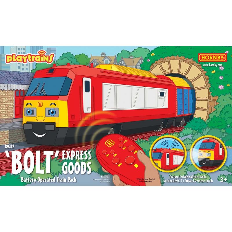 Hornby Playtrains - Bolt Express Goods Battery Operated Train Pack