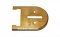 MSS Mamod Loco Spares - Brass Boiler Back Plate