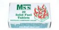 MSS Mamod Solid Fuel Pack - 20 Tablets