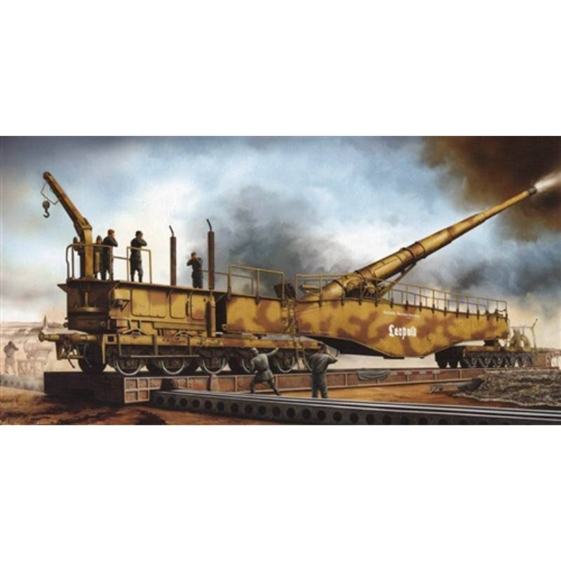 PKTM00207 K5(E) 28cm Railroad Gun ''Leopold''