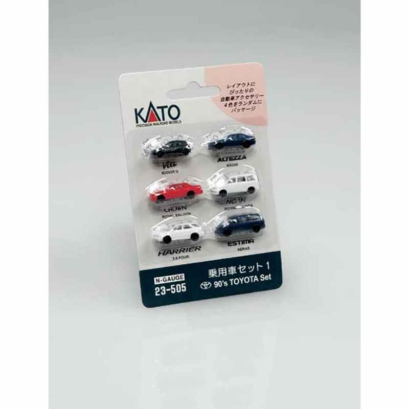 Kato N Gauge Modern Toyota Car Set (6)