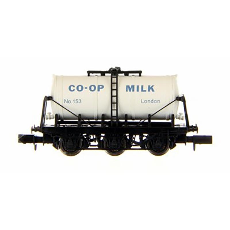 Dapol N Gauge 6 Wheel Milk Tank Co op London Dream Steam