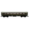 Dapol N Gauge Maunsell High Window FK Coach 7228 Lined Olive Green