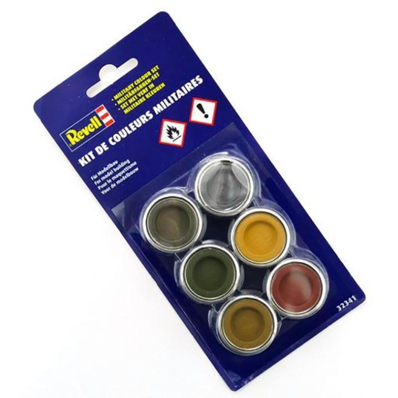 Revell 14ml Enamel Paint - Aircraft Colour Enamel Paint Set - Dream Steam