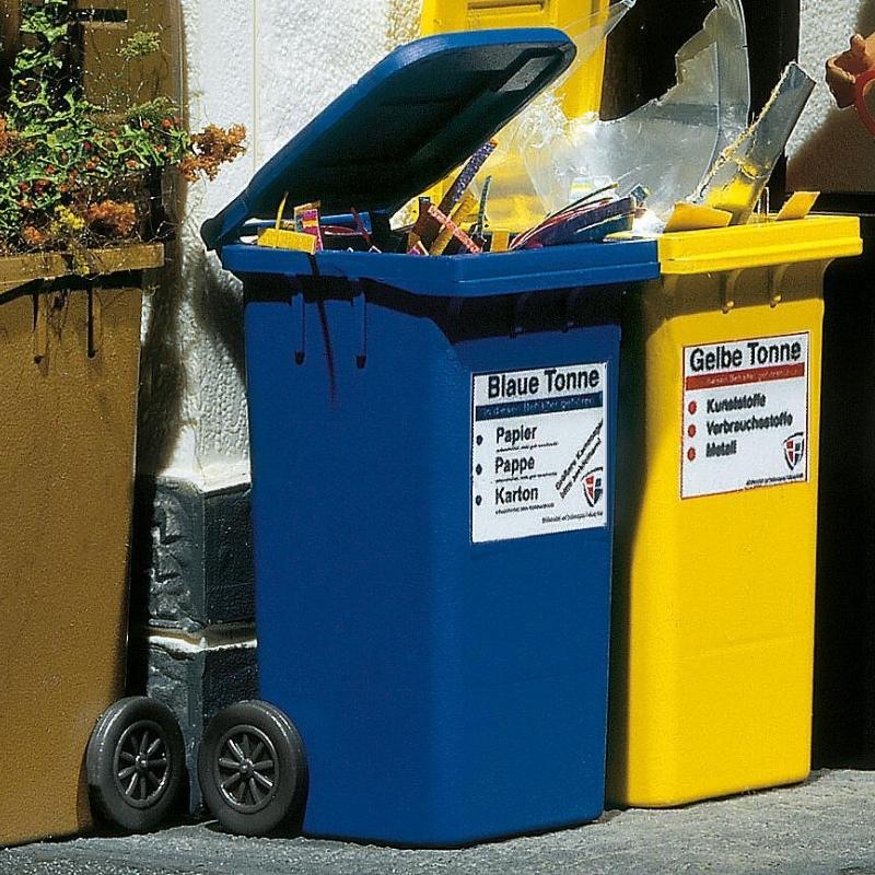 Pola G - 2 Refuse Bins, Blue