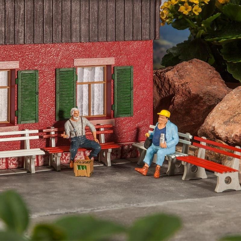 Pola G - 4 Park Benches Kit