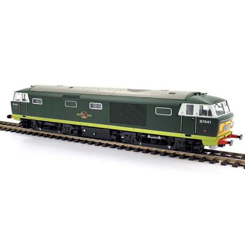 Heljan OO Gauge Class 35 D7041 BR Green Small Yellow Panels ex-Works