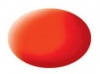 Revell Acrylic Paint 'Aqua' (18ml) Solid Matt Luminous Orange