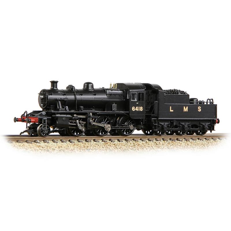 Graham Farish N Gauge LMS Ivatt 2MT 6418 LMS Black