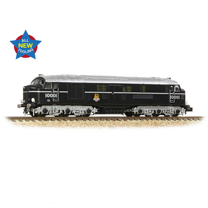 Graham Farish N Gauge LMS 10001 BR Black (Early Emblem) Dream Steam