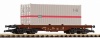PIKO G Scale DB Bogie Flat Wagon w/20' Container IV