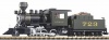 Piko G Scale AT&SF Mini Mogul Steam Locomotive 7232