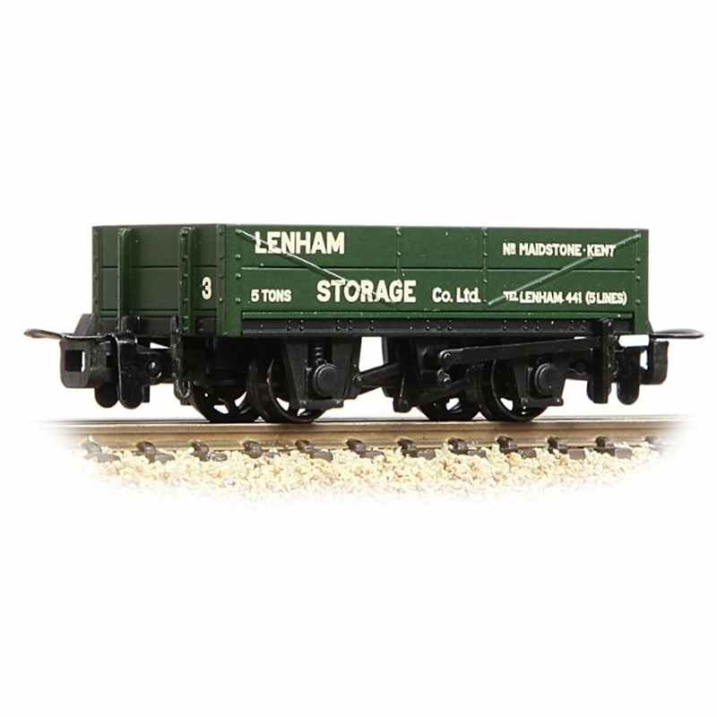 Bachmann Narrow Gauge OO-9 RNAD Rebuilt Open Wagon 'Lenham Storage' Green