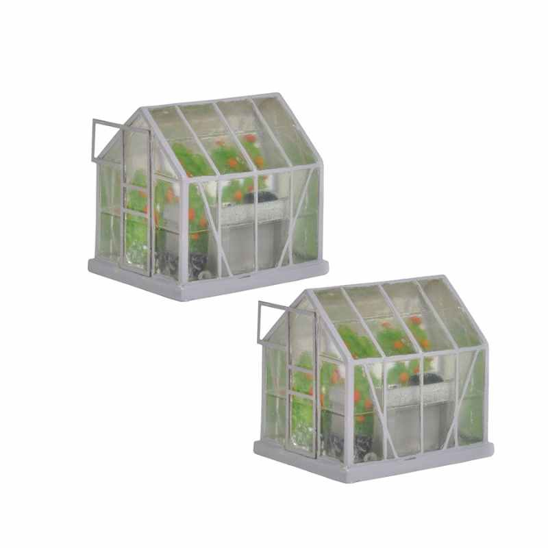 Graham Farish Screnecraft N Gauge Greenhouse (x2)