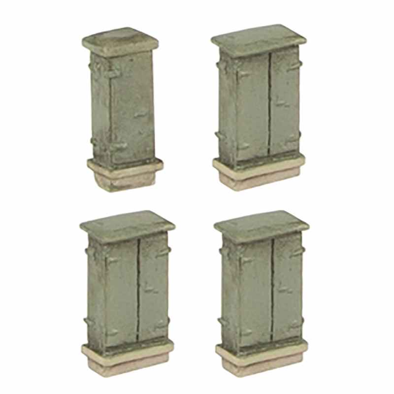 Graham Farish N Gauge Lineside Cabinets (x4)