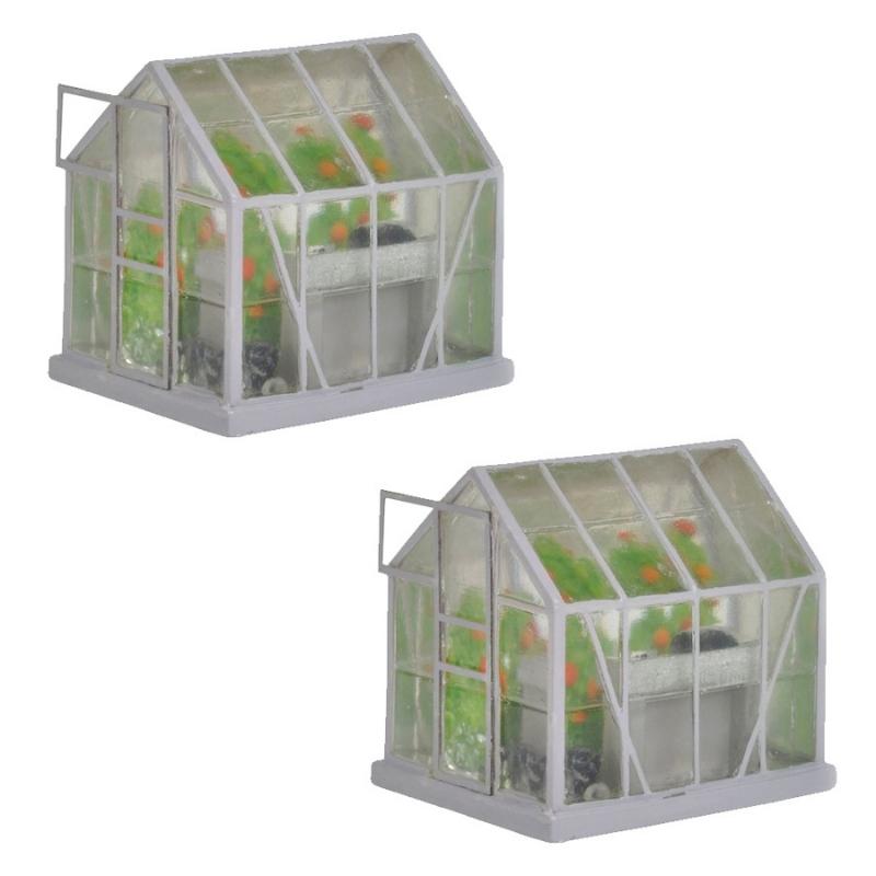 Bachmann OO Gauge Greenhouse (x2)