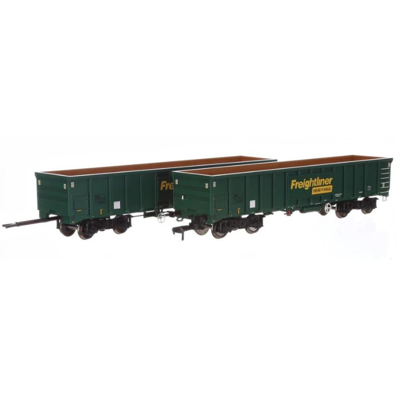 Dapol OO Guage MJA Bogie Box Wagon Freightliner Heavy Haul 502039/040