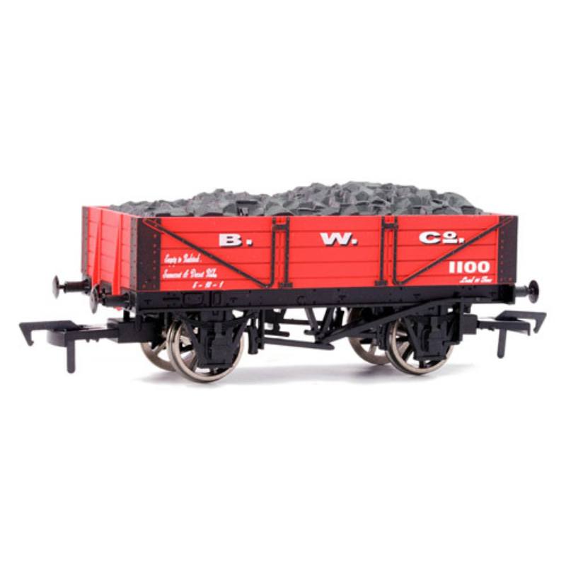 Dapol OO Gauge 4 Plank Wagon B W Co.