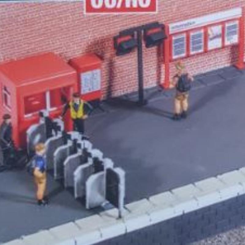 OO Gauge Platform Accessories Modern Era Dream Steam