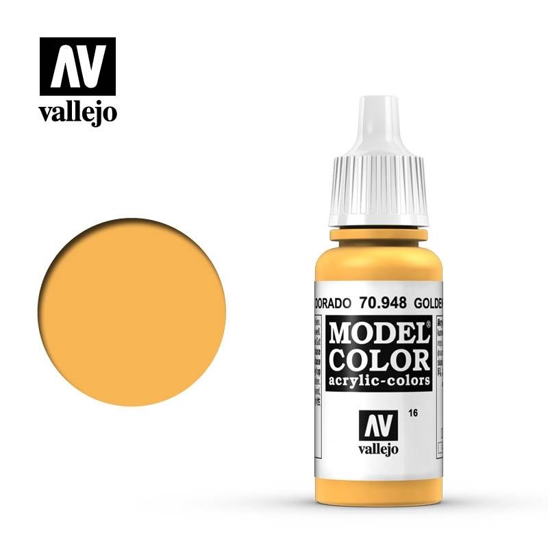 Vallejo Model Color Golden Yellow