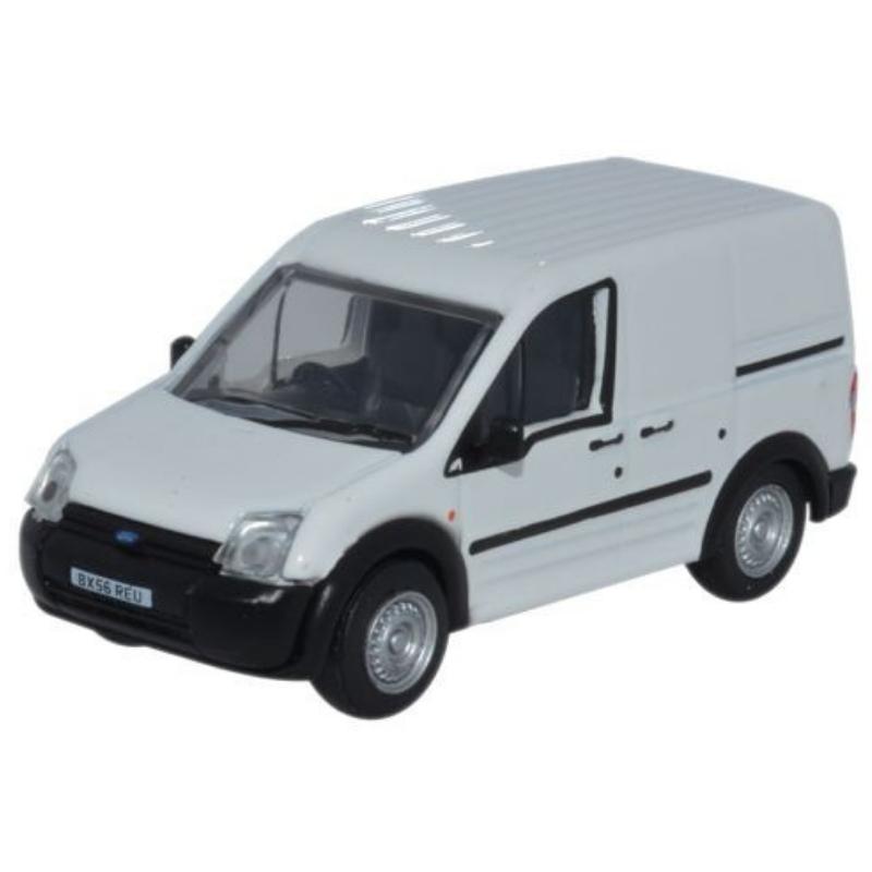 OO Gauge Oxford Diecast Ford Transit Connect White