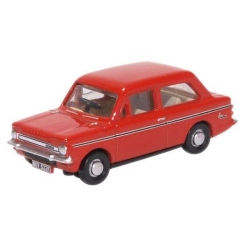 OO Gauge Oxford Diecast  Hillman Imp Firebrand Red