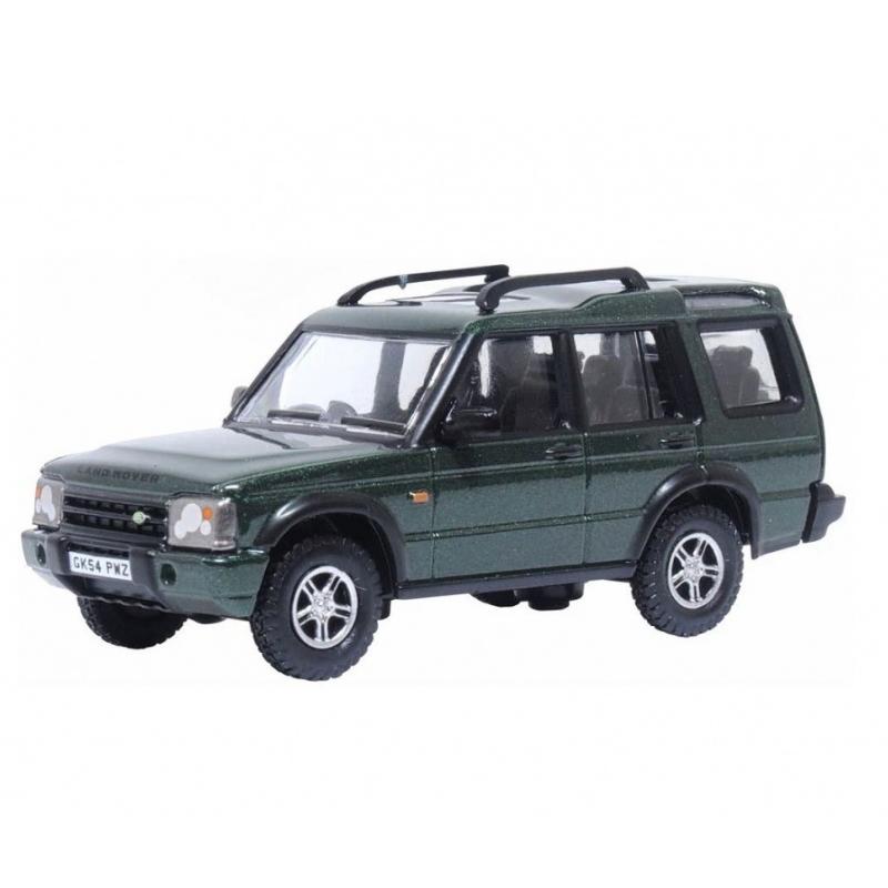 OO Gauge Oxford Diecast Land Rover Discovery 2 Metallic Epsom Green