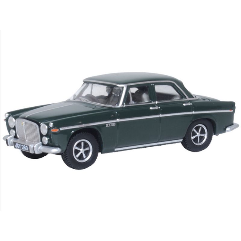 OO Gauge Oxford Diecast Rover P5B Arden Green HRH The Queen