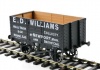 Dapol O Gauge 7 Plank Wagon 9' Wheelbase ED Williams 242