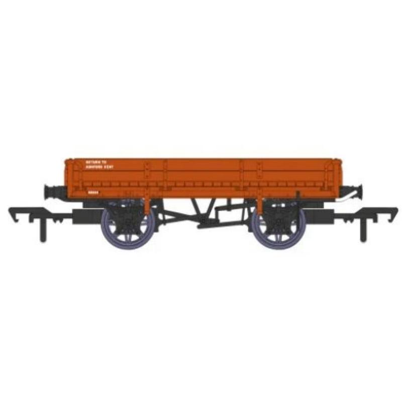 D1744 Ballast Wagon  BR Departmental 62444