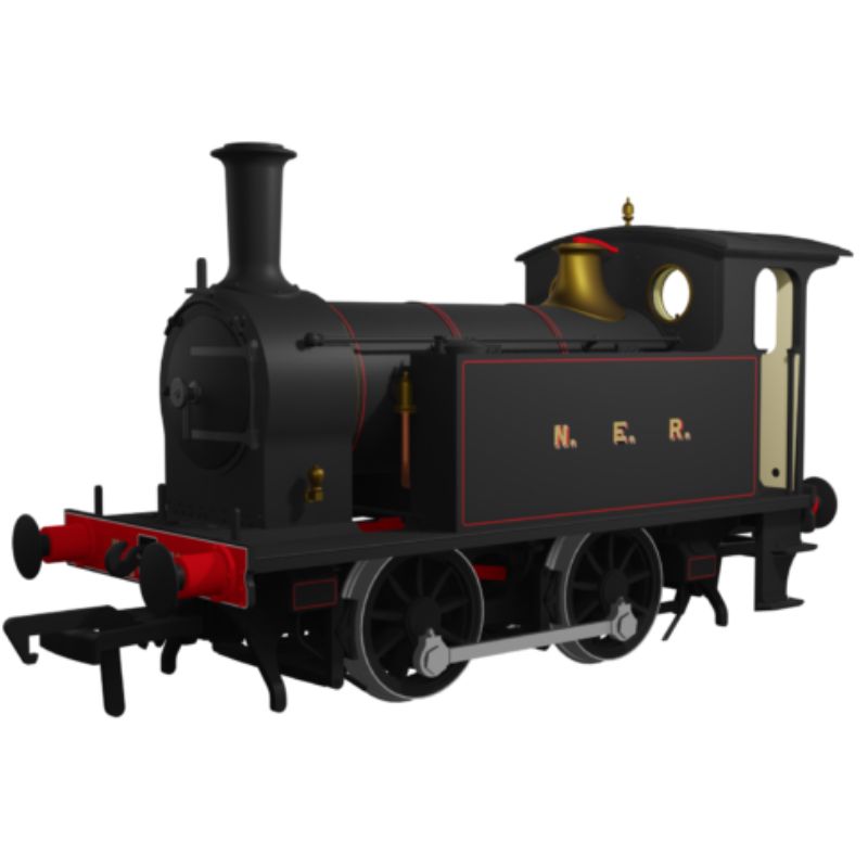 Rapido OO Gauge NER H Class – No.1303 NER Lined Black DCC Ready