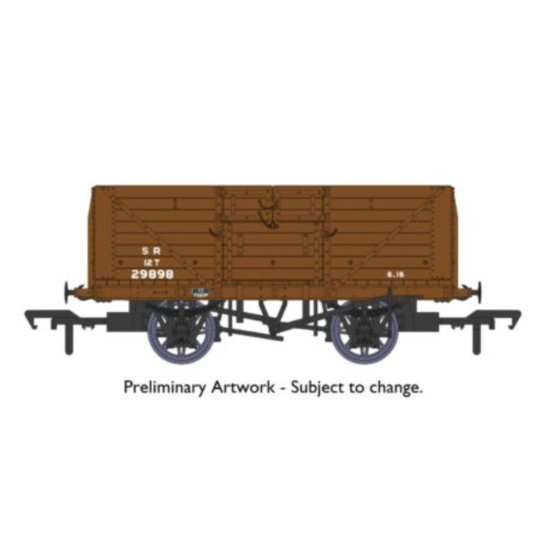 Rapido OO Gauge D1379 8 Plank Wagon  SR No.29898