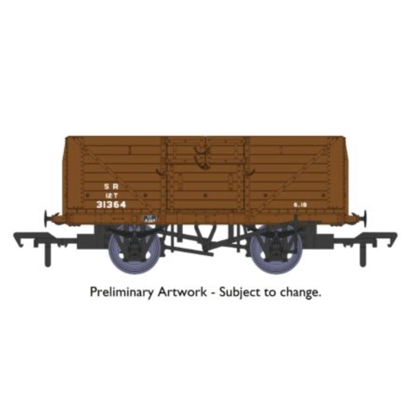 Rapido OO Gauge D1379 8 Plank Wagon  SR No.31364