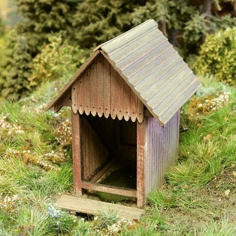 Model Scene O Gauge Forest well (kit) 1:45 / 1:48