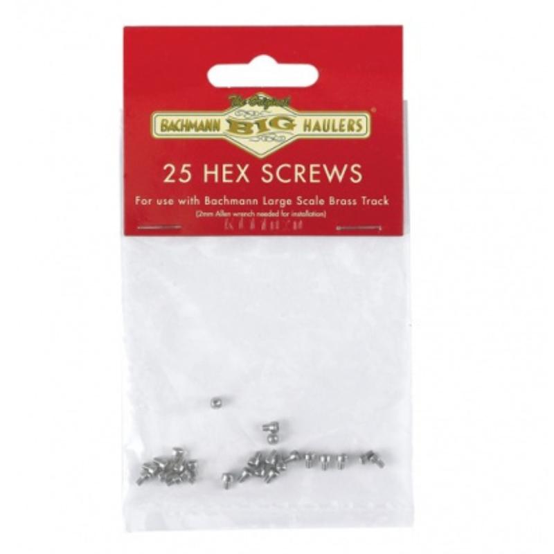 Bachmann Big Haulers G Scale 25 Hex Screws