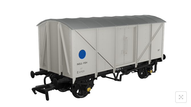 BR 1/801 Blue Spot Fish Van – No.E87929 BR 1/801 Blue Spot Fish Van – No.E87929