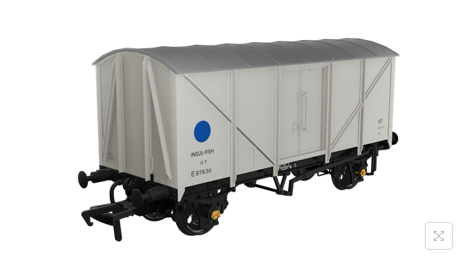 BR 1/801 Blue Spot Fish Van – No.E87836 BR 1/801 Blue Spot Fish Van – No.E87836