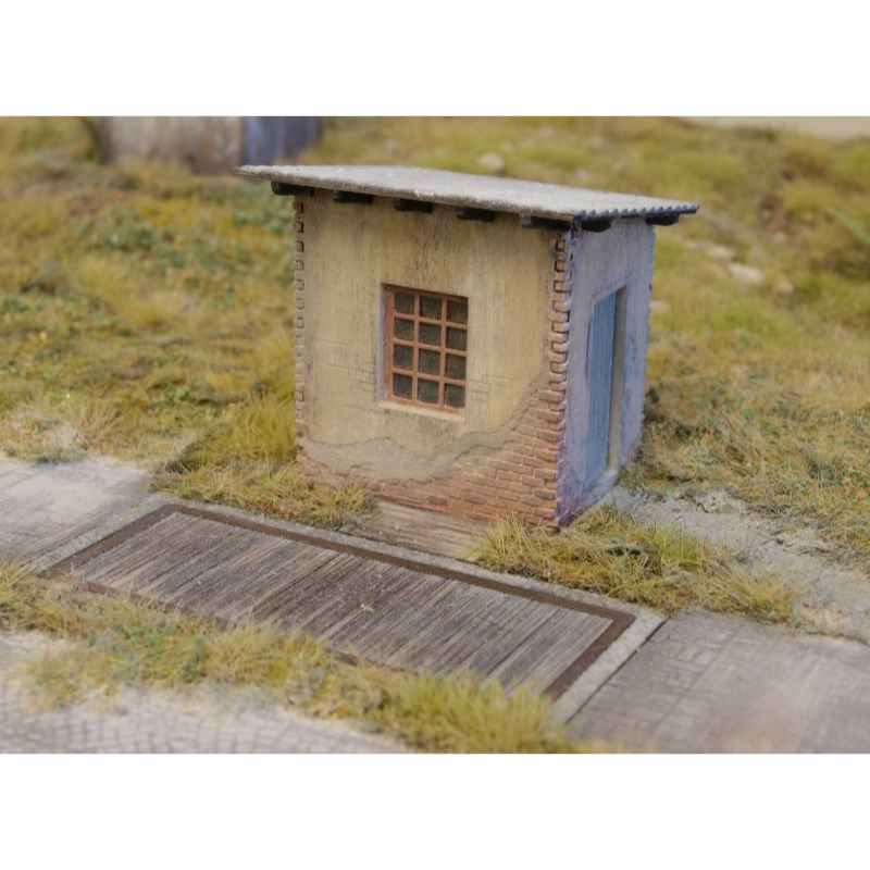 Model Scene Old weight station N (kit)