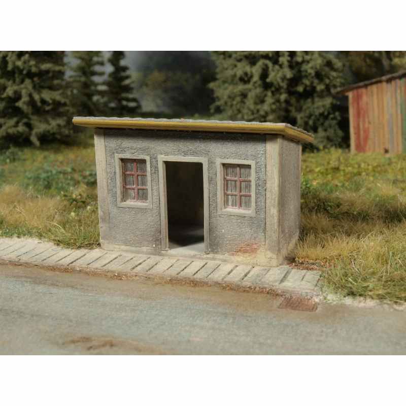 Model Scene Bus stop 1:160 (kit)