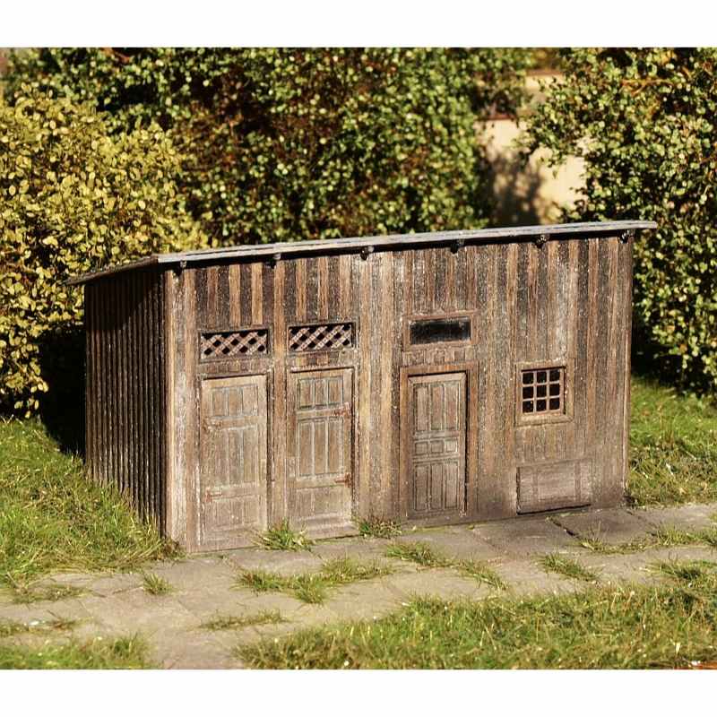 Model Scene Shed for materials 1:160 (kit)