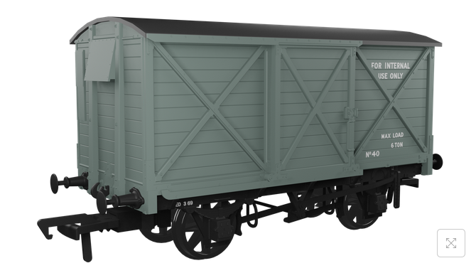 CR Dia.67 10t Van – RNAD No.40 CR Dia.67 10t Van – RNAD No.40