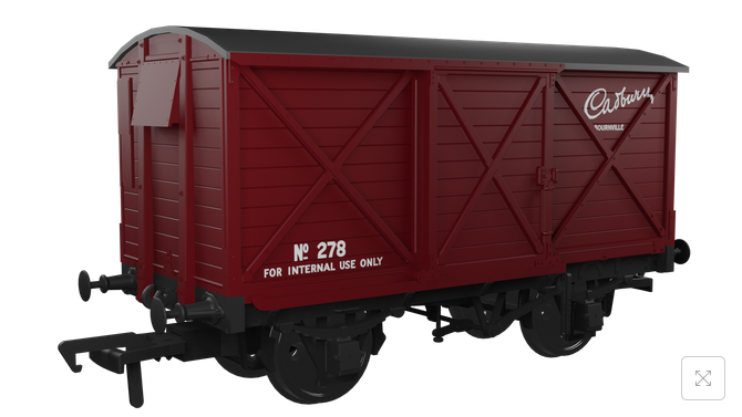 CR Dia.67 10t Van – Cadbury No.278 CR Dia.67 10t Van – Cadbury No.278