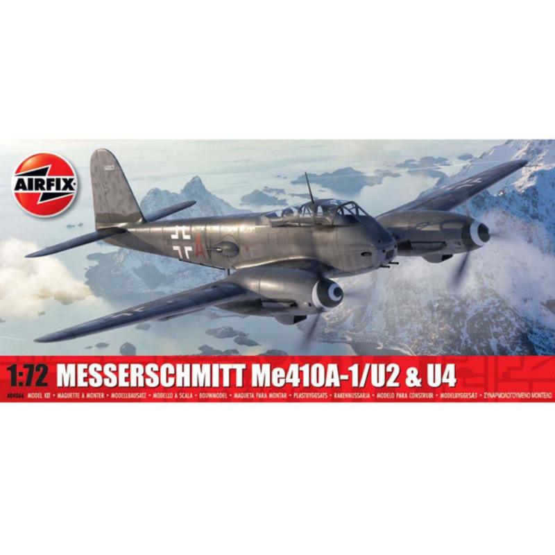 Airfix German Messerschmitt Me410-A-1/U2 & U4 (1:72 Scale)