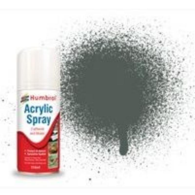 Humbrol 1 Grey Primer Matt - 150ml Acrylic Spray Paint