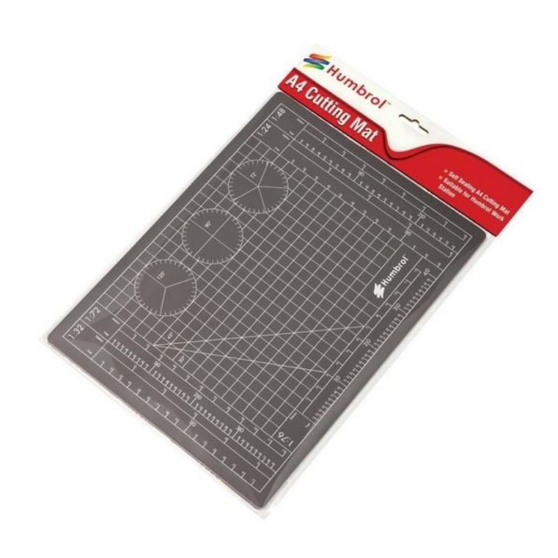 Humbrol   A4 Cutting Mat Red